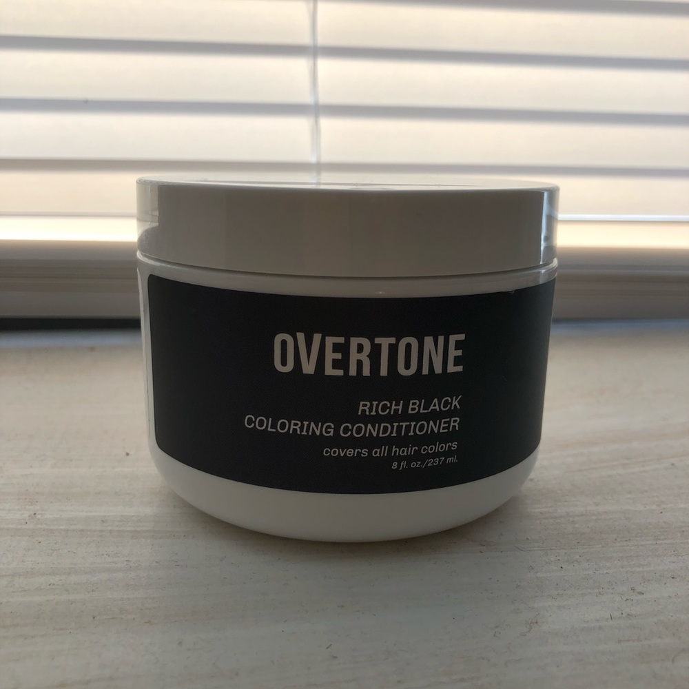 OVertone Rich Black conditioner